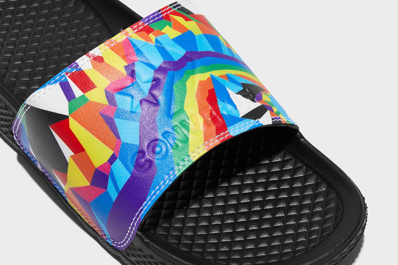 Converse Pride Month Collection Slides Rainbow Slippers