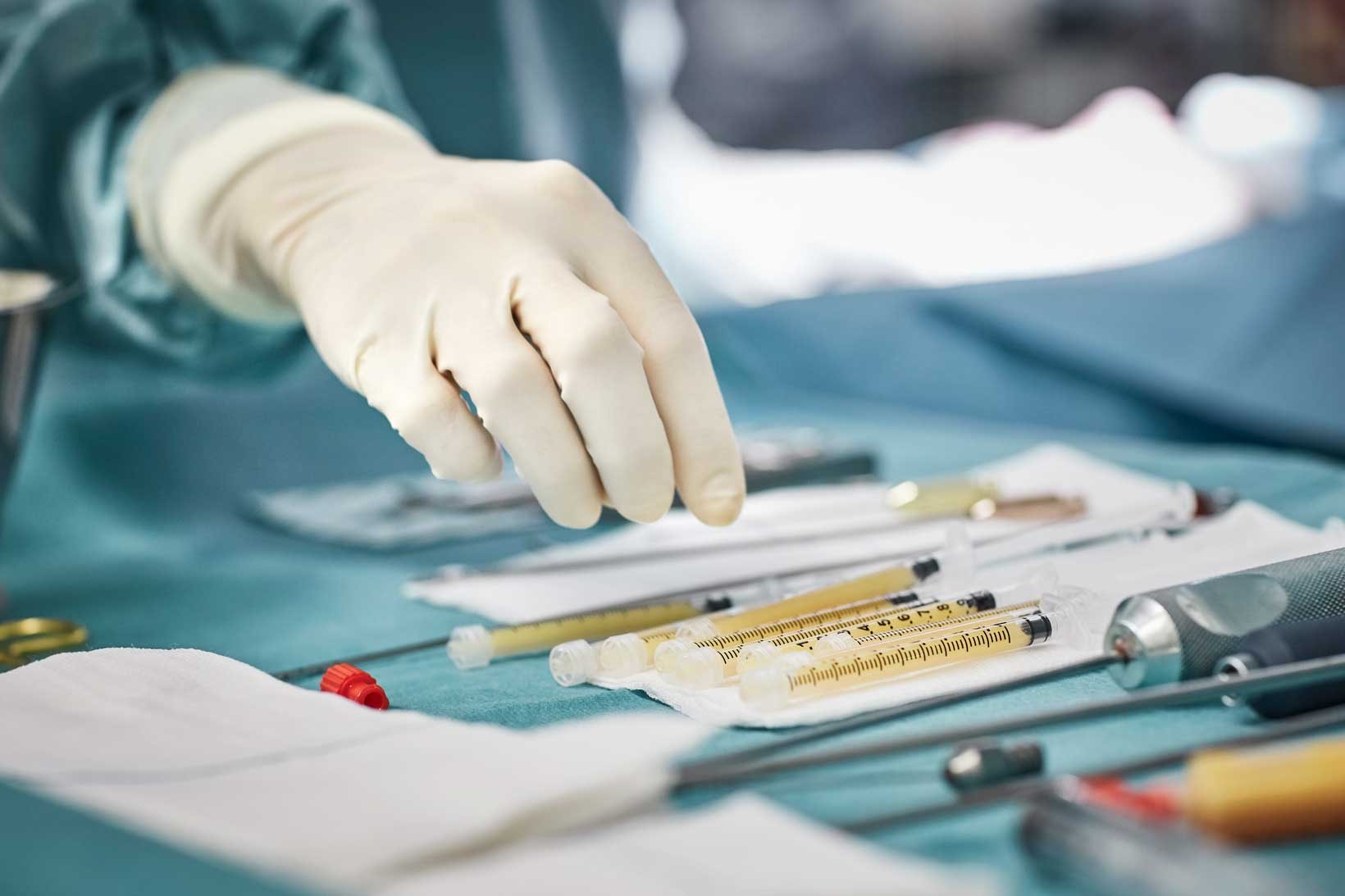 Plastic Surgery Surgeon Syringe