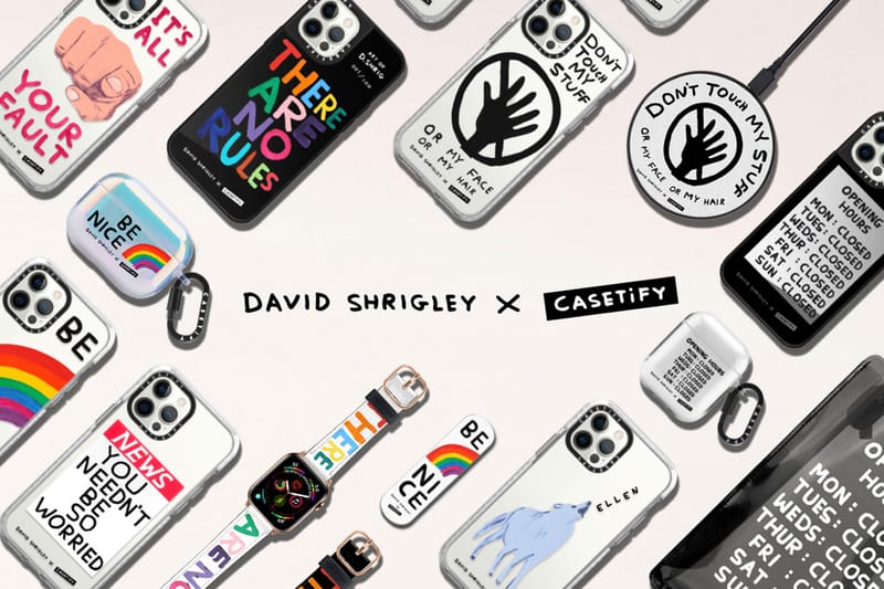 Casetify Taps David Shrigley for Satirical Tech Accessories