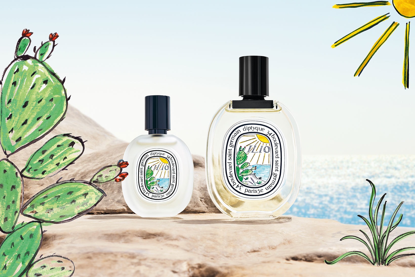 diptyque summer 2021 perfume scent fragrance ilio eau de toilette hair mist