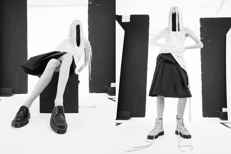 Rick Owens x Dr. Martens Team Up for the Second Time on Three New Silhouettes