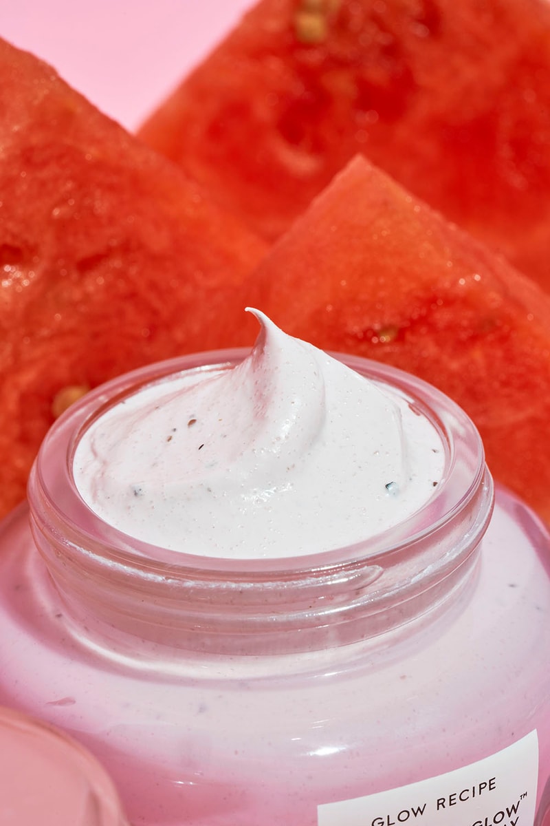 Glow Recipe Watermelon Glow Hyaluronic Clay Pore Tight Facial Mask Skincare Beauty Hydrate Skin