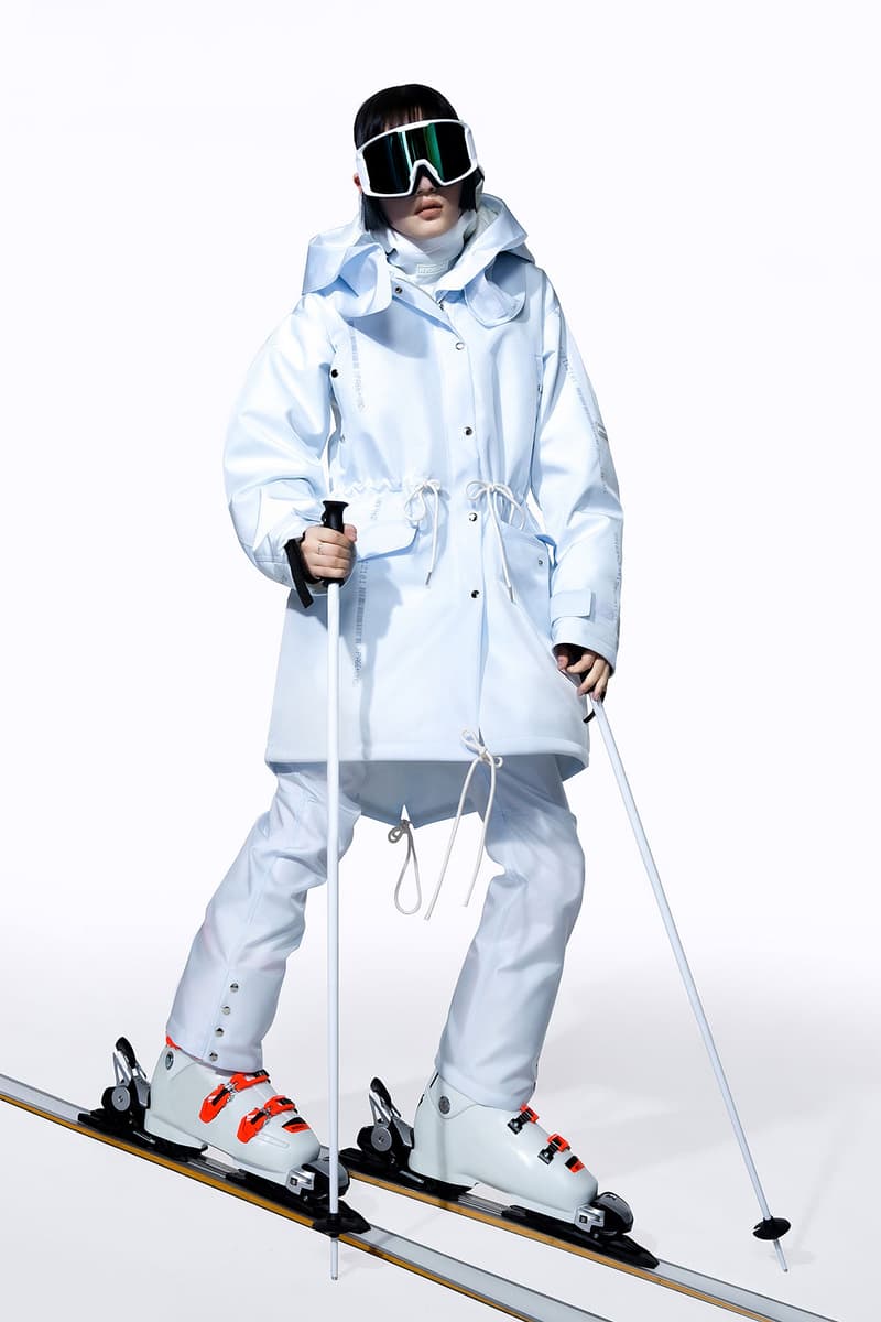 kanghyuk hyosung korean designer skiwear sustainable recycled airbags parkas jackets