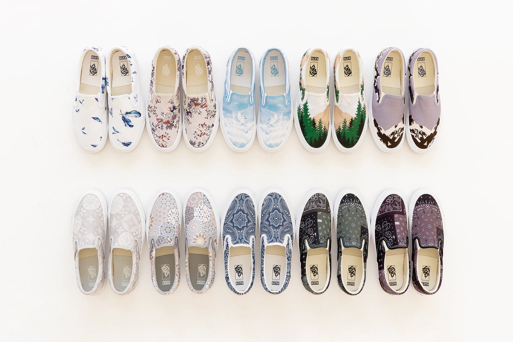 KITH Vans Vault OG Classic Slip-On LX Collaboration Sneakers Footwear Kicks