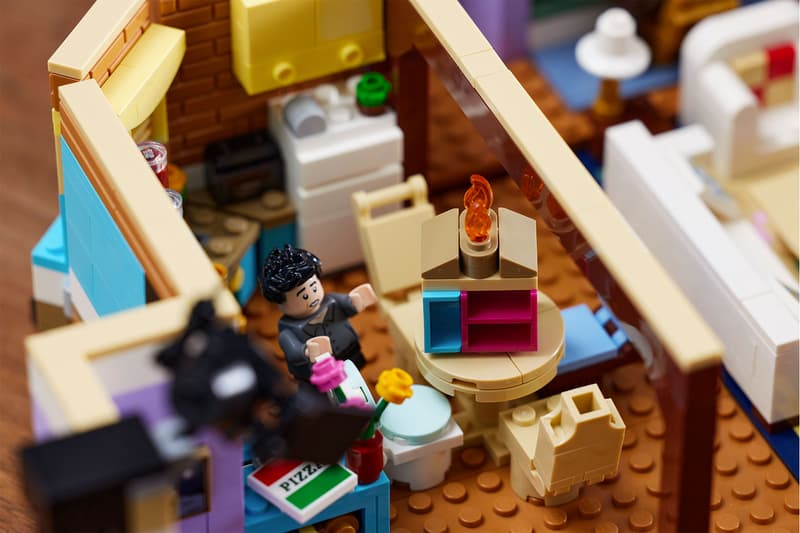 lego friends collaboration apartments set monica chandler