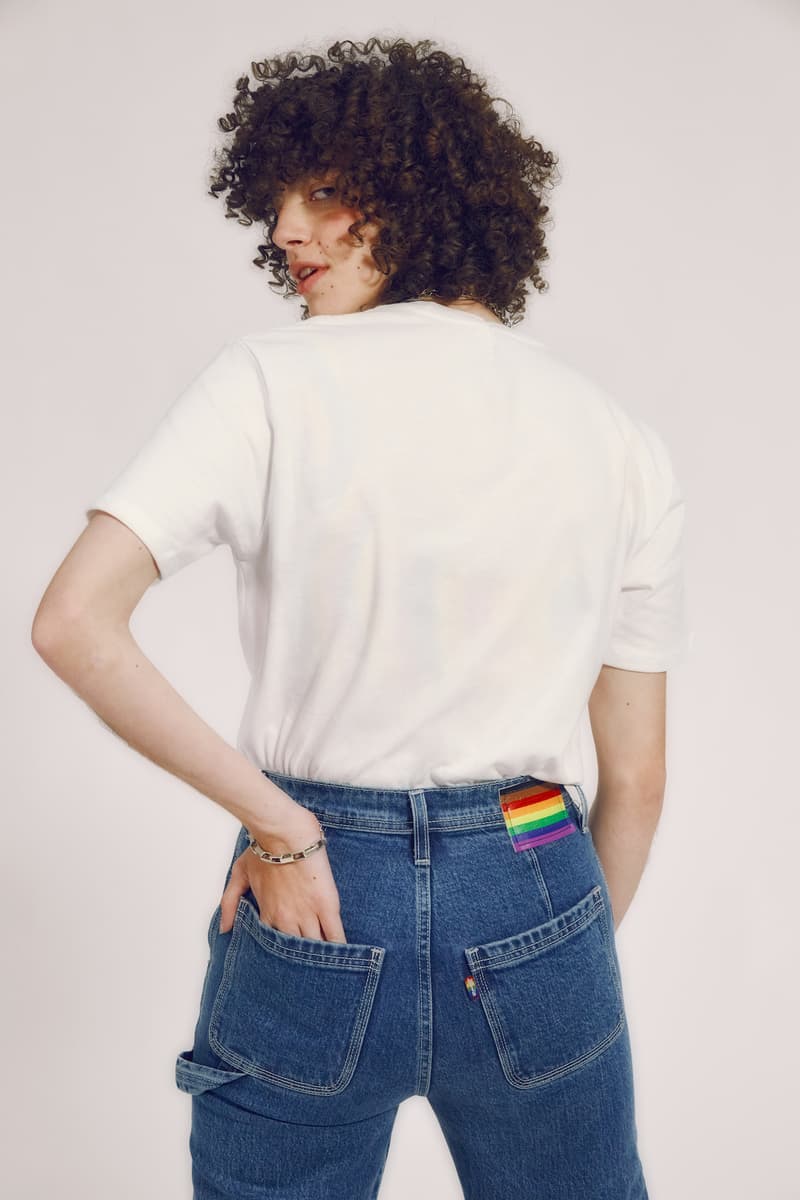 levis pride lgbtqia collection all pronouns love tee t shirt denim jeans