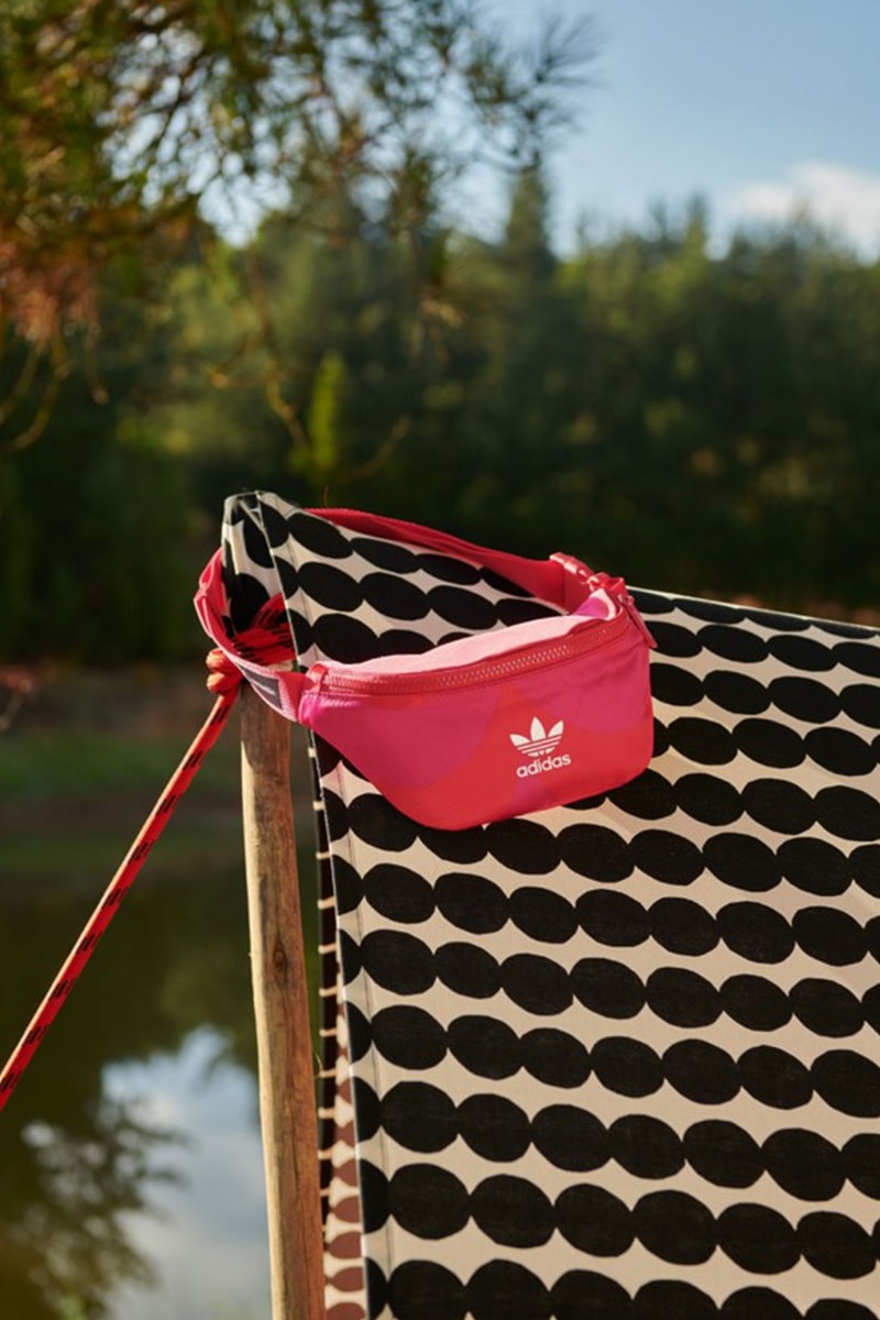 marimekko adidas activewear collaboration fanny pack bum bag