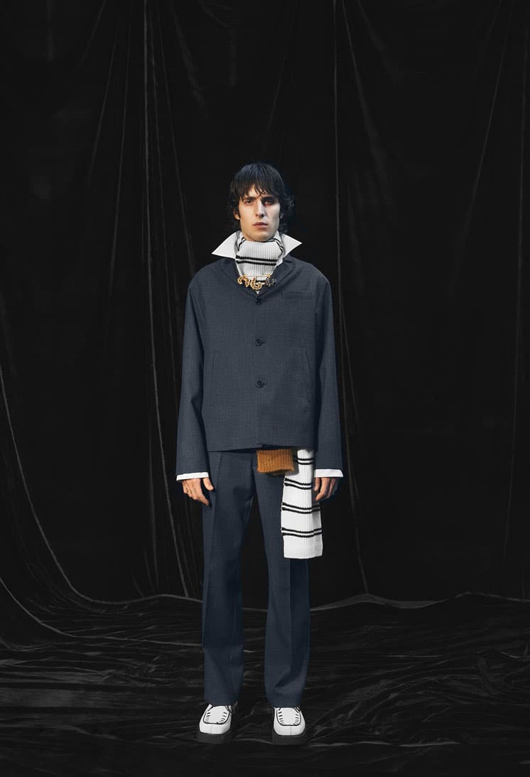 marni fall winter collection lookbook romanticism coats suits accessories handbags shoes 