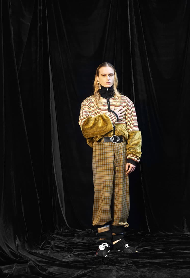 marni fall winter collection lookbook romanticism coats suits accessories handbags shoes 