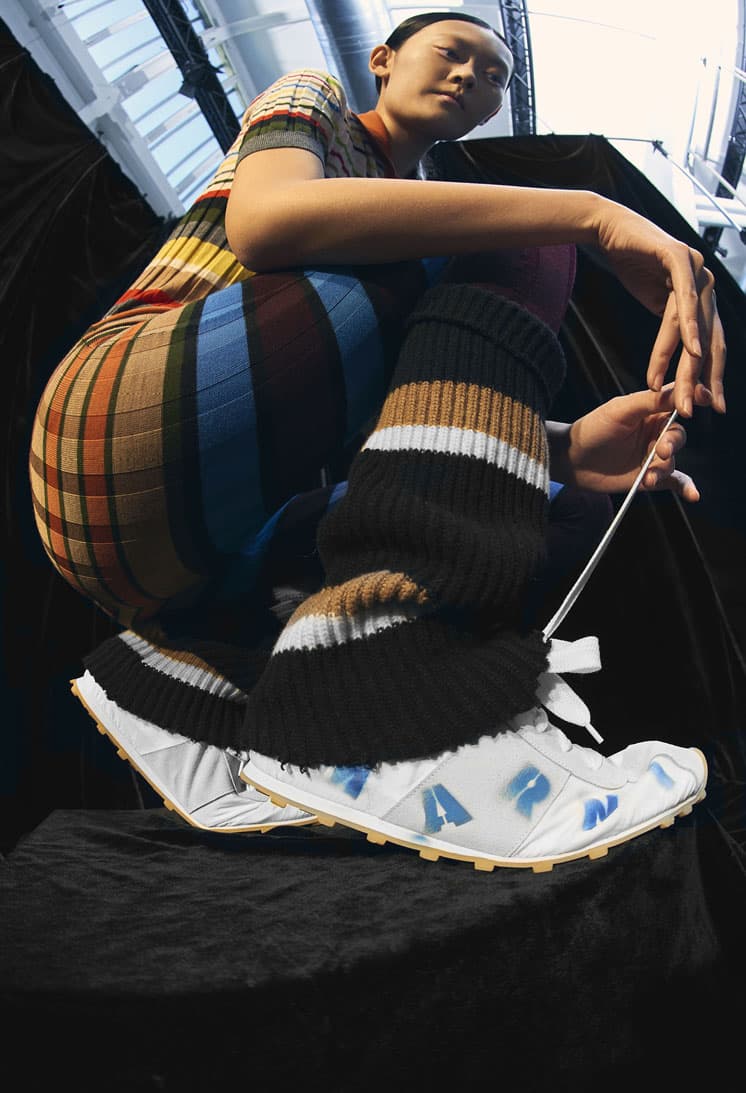 marni fall winter collection lookbook romanticism coats suits accessories handbags shoes
