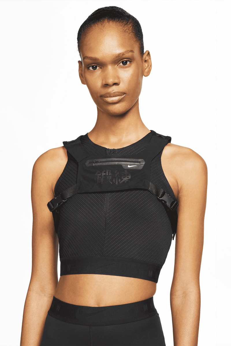 nike matthew m williams mmw collaboration apparel crop top