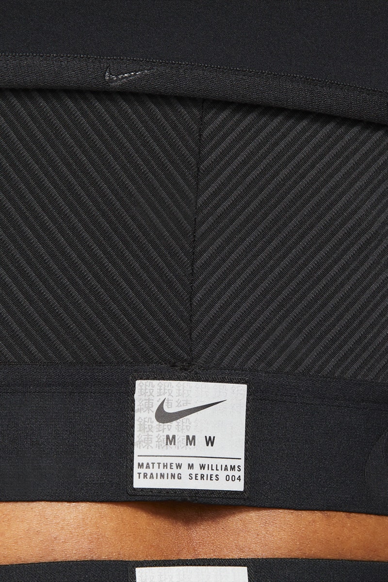 nike matthew m williams mmw collaboration apparel logo label