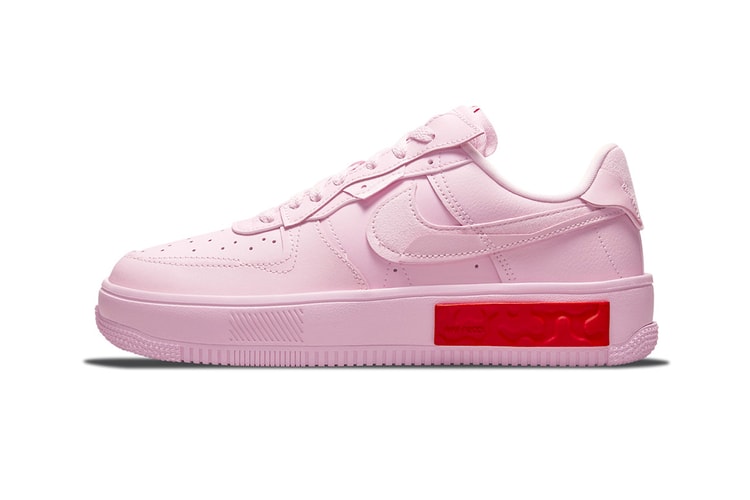 Nike Air Force 1 Gets Dressed in Strawberry Milk Pink