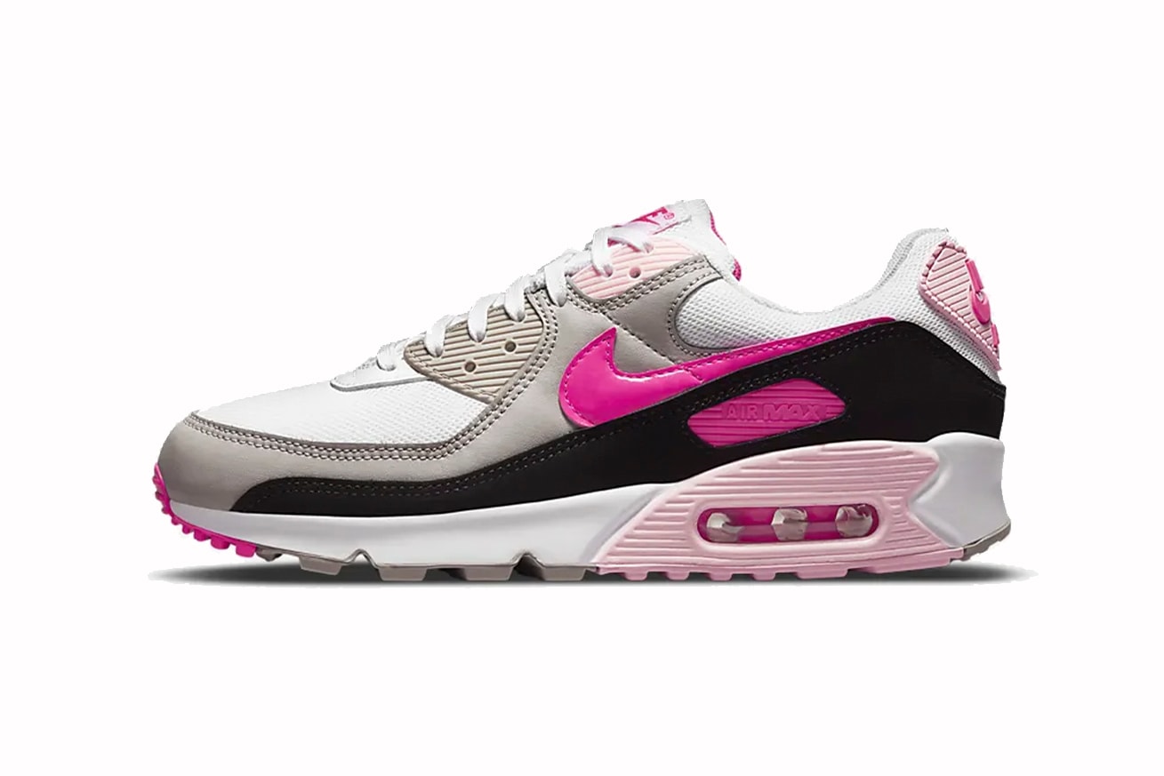 Nike "Hyper Pink" Air Max 90 Sneaker Release