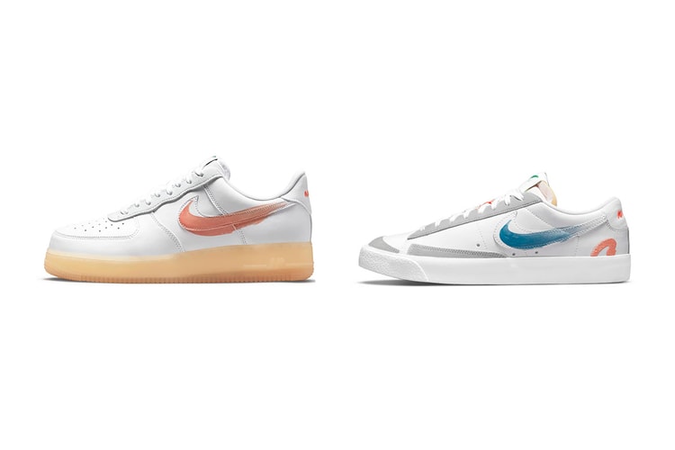 Nike Taps Japanese Artist Mayumi Yamase To Rework the Air Force 1 and Blazer Low Flyleather