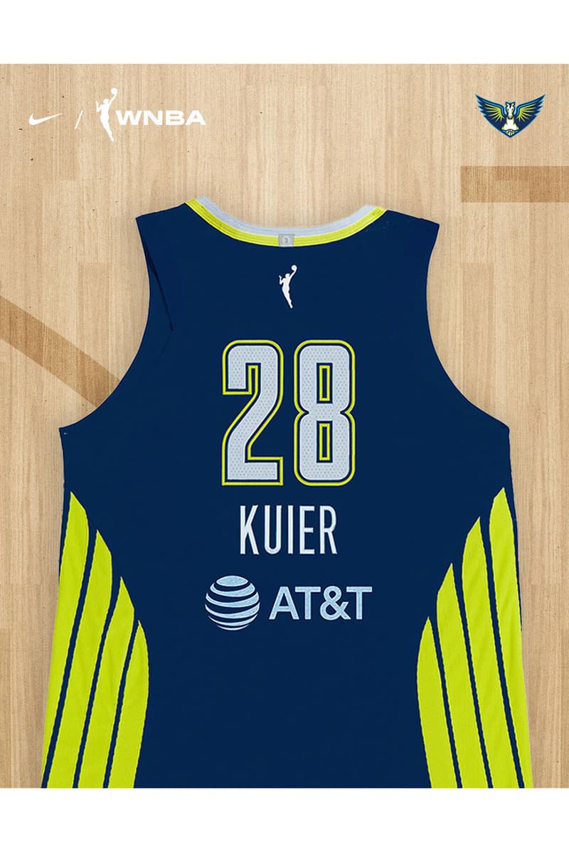 nike basketball wnba new players signing awak kuier dallas wings