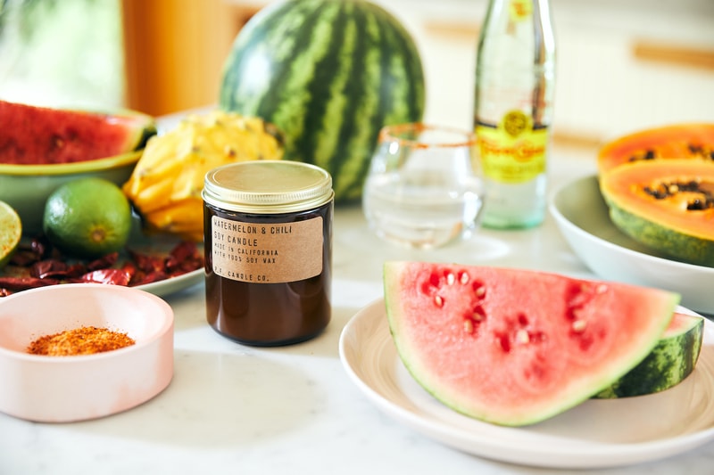 pf candle co watermelon and chili home fragrance scent