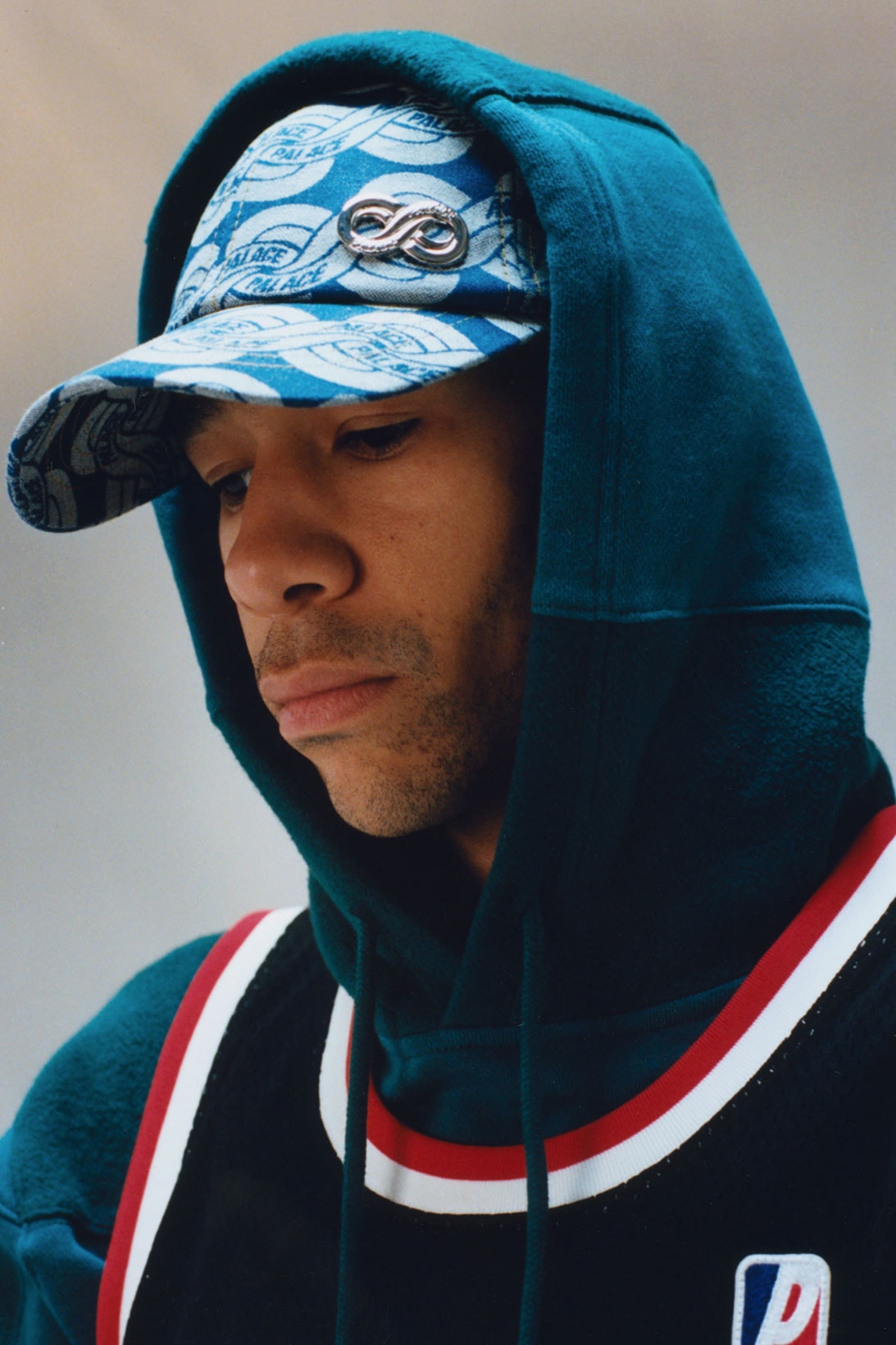 palace skateboards summer 2021 lookbook collection drop cap hat hoodie