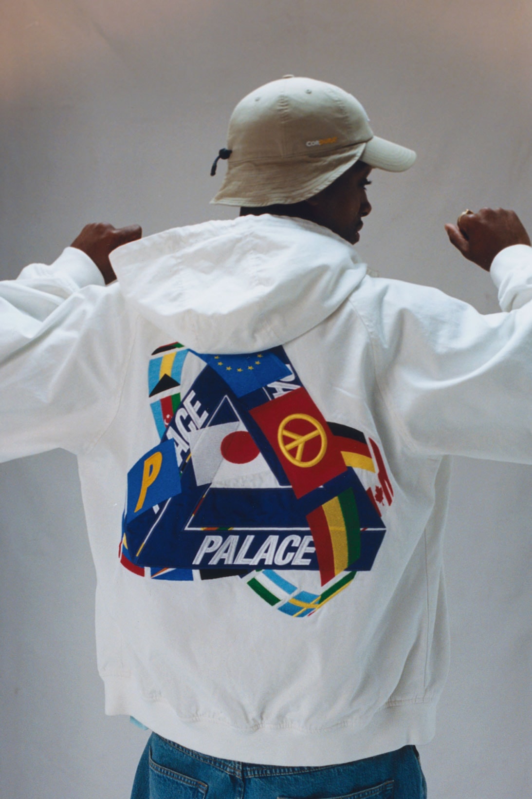 palace skateboards summer 2021 lookbook collection drop hoodie logo cap