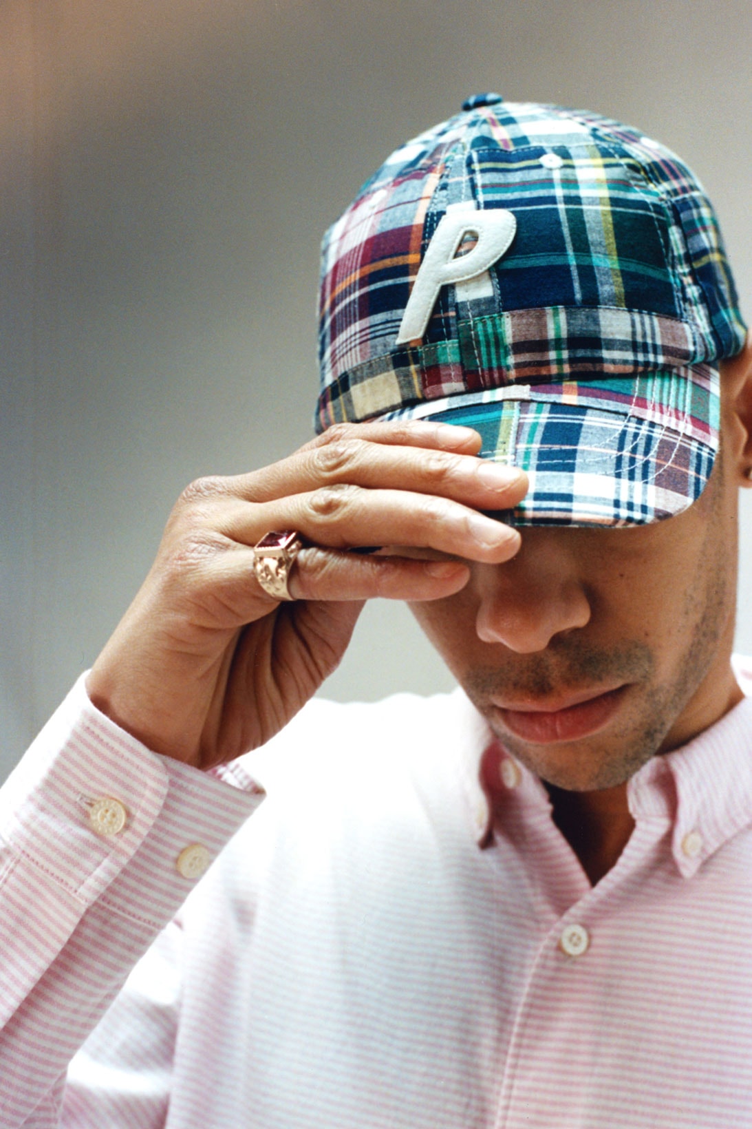 palace skateboards summer 2021 lookbook collection drop plaid check hat ring