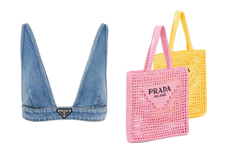 Update Your Summer Wardrobe With Prada's Denim Garments and Accessories