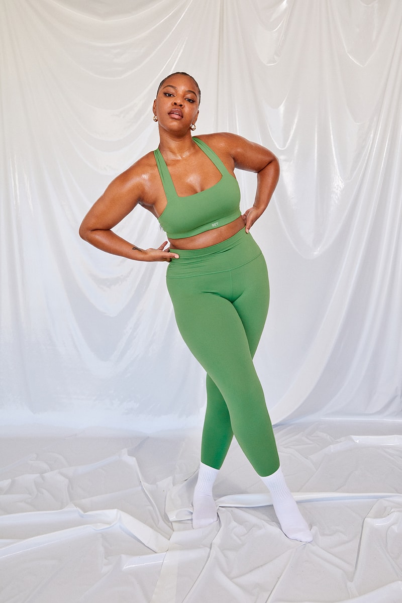 set active new colorways cereal activewear sports bra leggings green