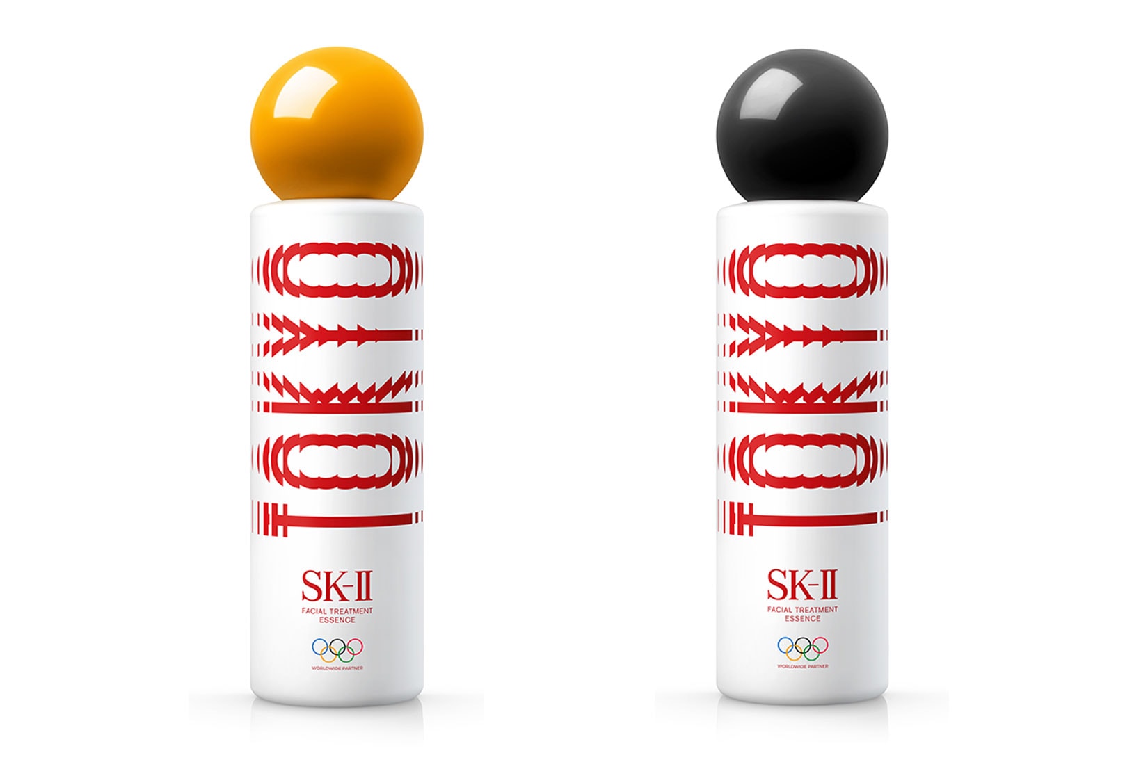 ski-ii fairy water facial treatment essence tokyo 2020 olympics limited edition bottle yellow black