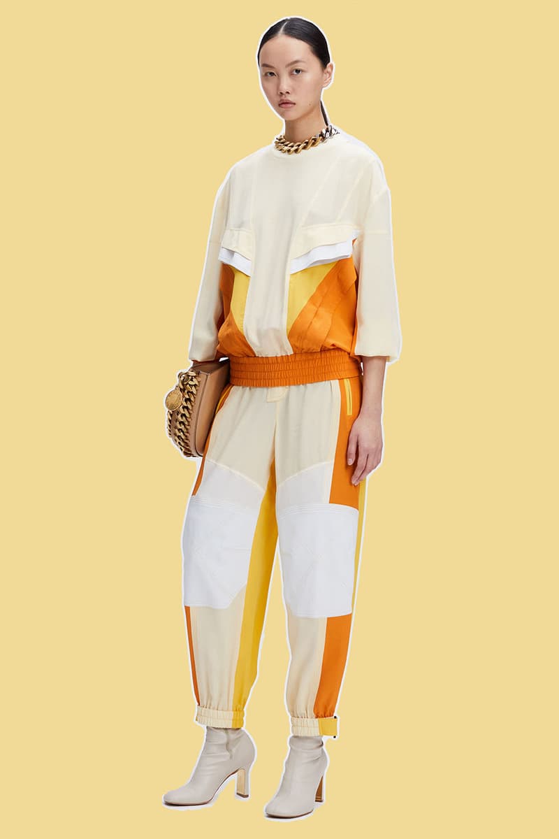 Stella McCartney Pre-Fall Collection A/W 21 Skiwear Vegan Vegetarian Sustainable Athletic Jacket Pants Sweaters Coats