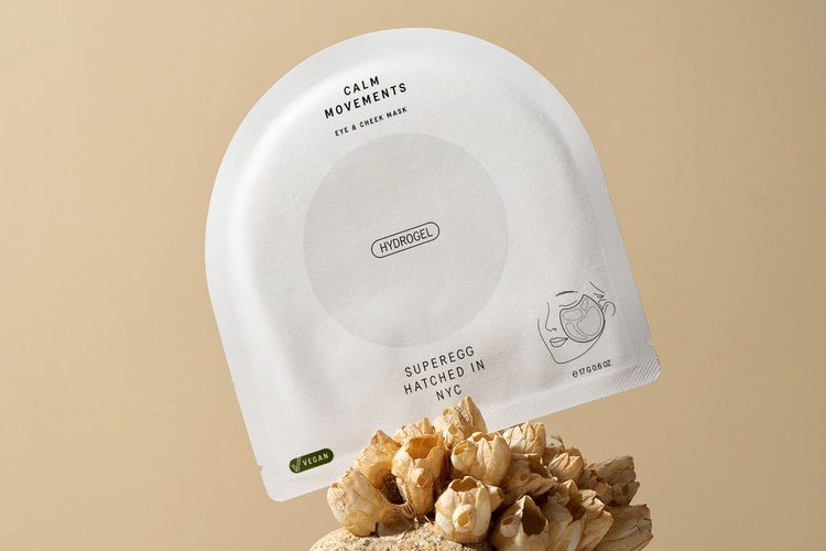 SUPEREGG Introduces Hydrogel Eye and Cheek Mask, Calm Movements