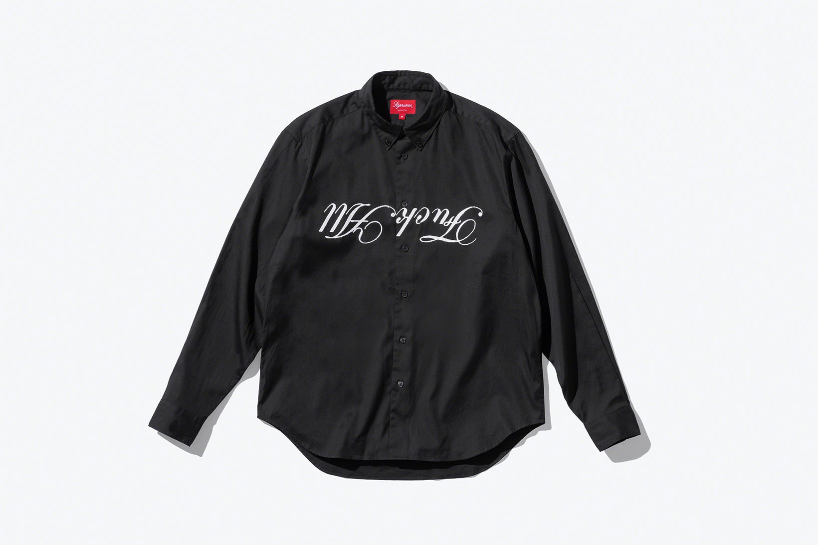 supreme jamie reid spring 2021 collection black shirt