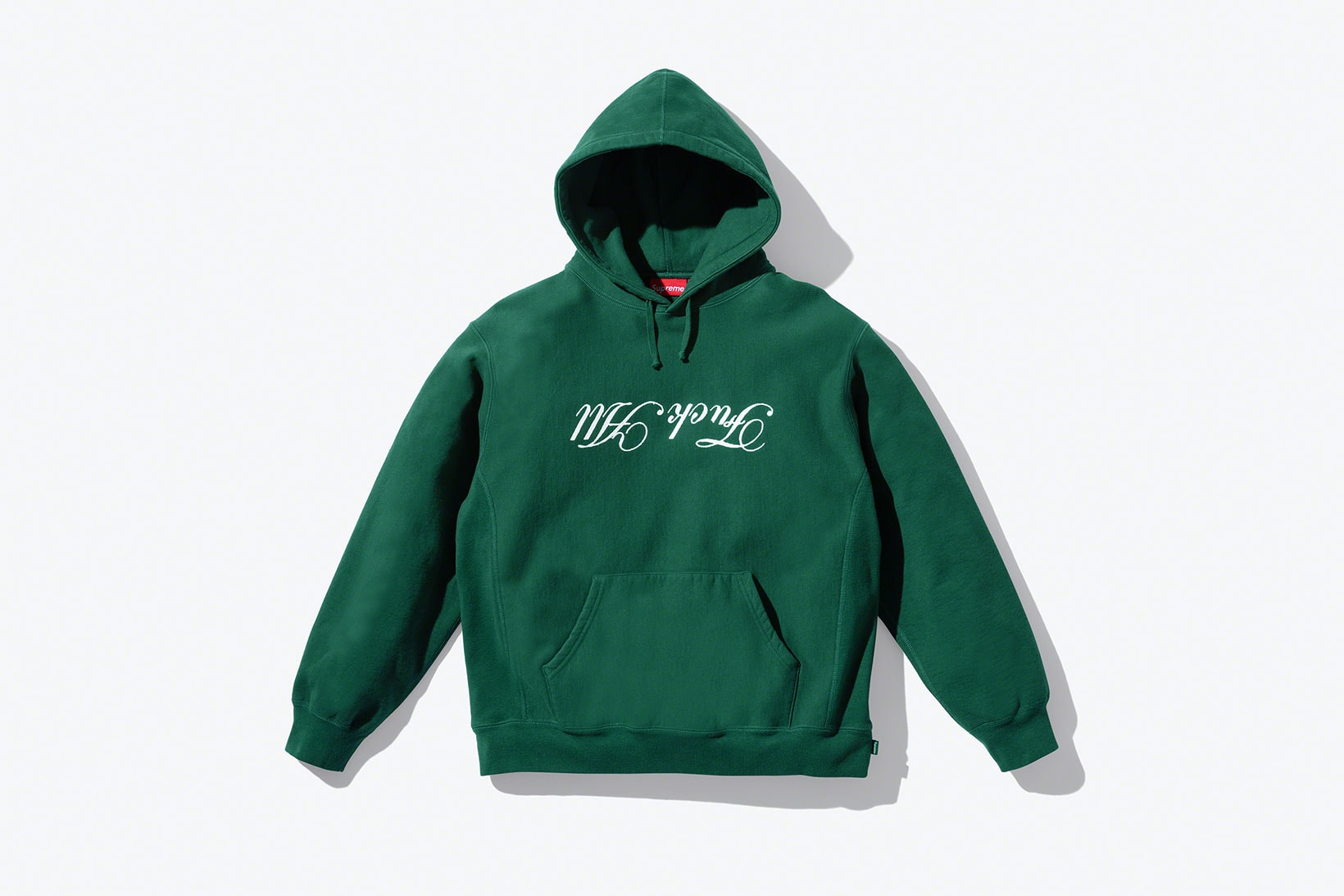 supreme jamie reid spring 2021 collection green hoodie