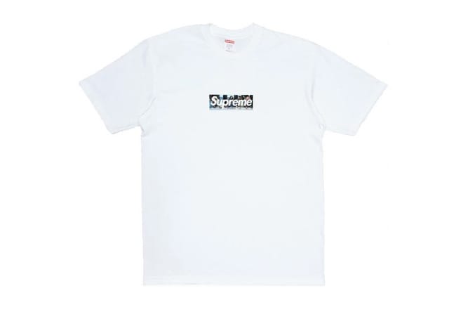 supreme t shirt big logo