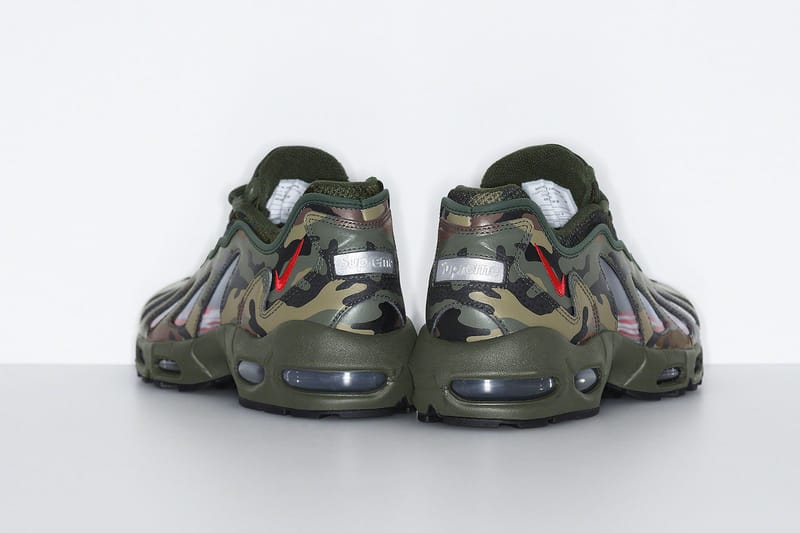 supreme nike camo shoes