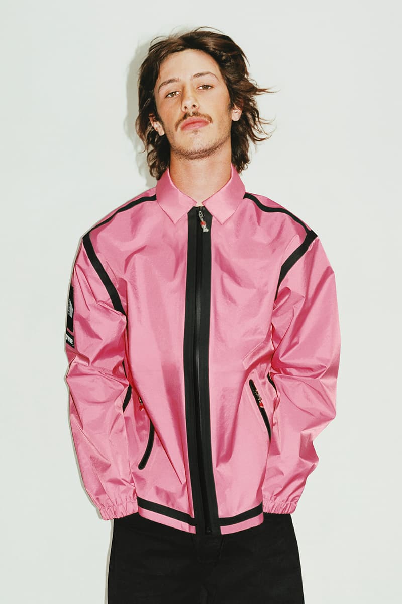supreme the north face tnf spring 2021 collaboration pink jacket outerwear