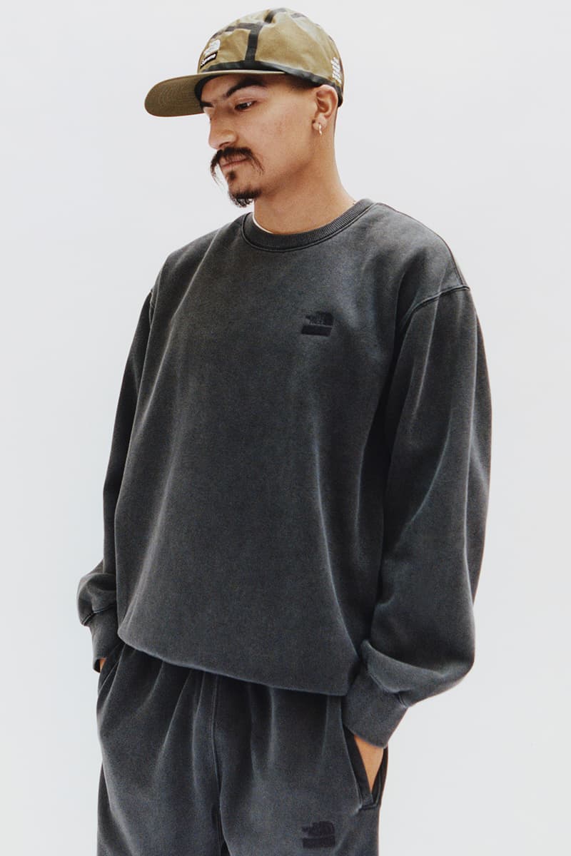 supreme the north face tnf spring 2021 collaboration sweatshirt pants cap