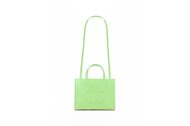 Telfar Shopping Bag Double Mint Green Large