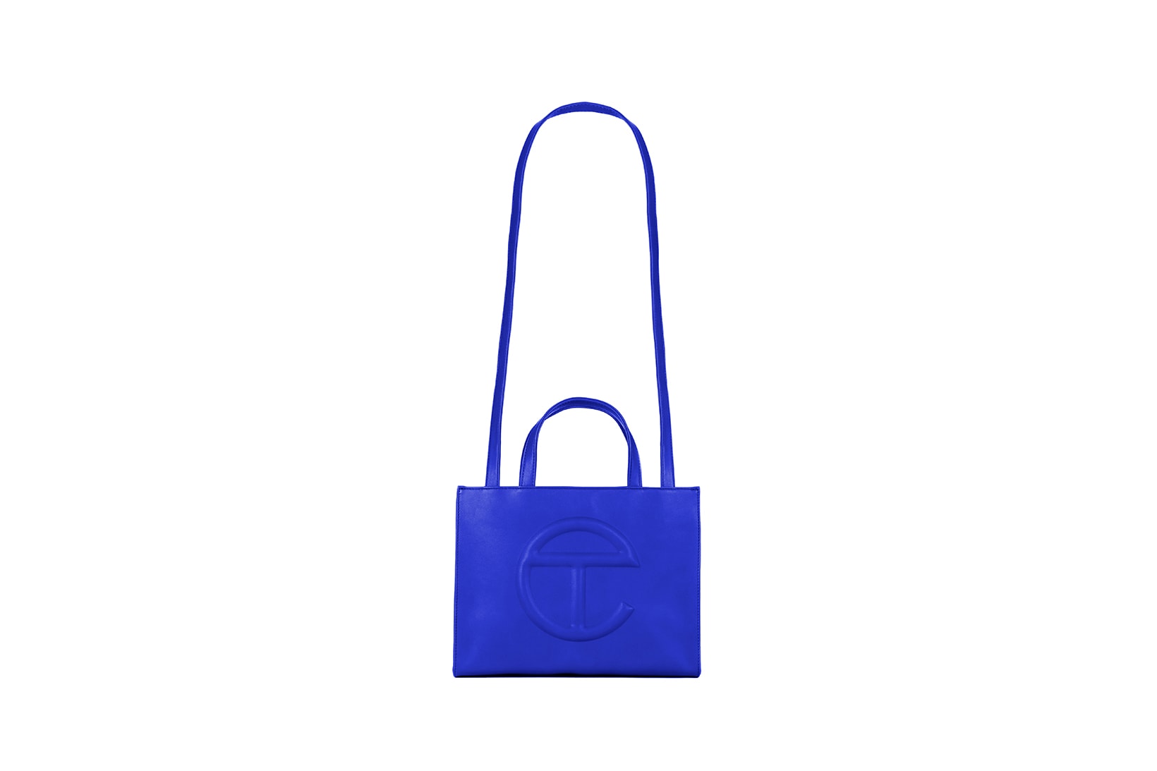 Telfar Shopping Bag Painter's Tape Royal Blue New Colorway Medium