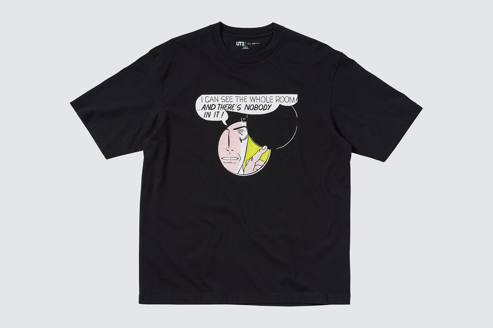 uniqlo ut roy lichtenstein american pop art collaboration t-shirts black graphic