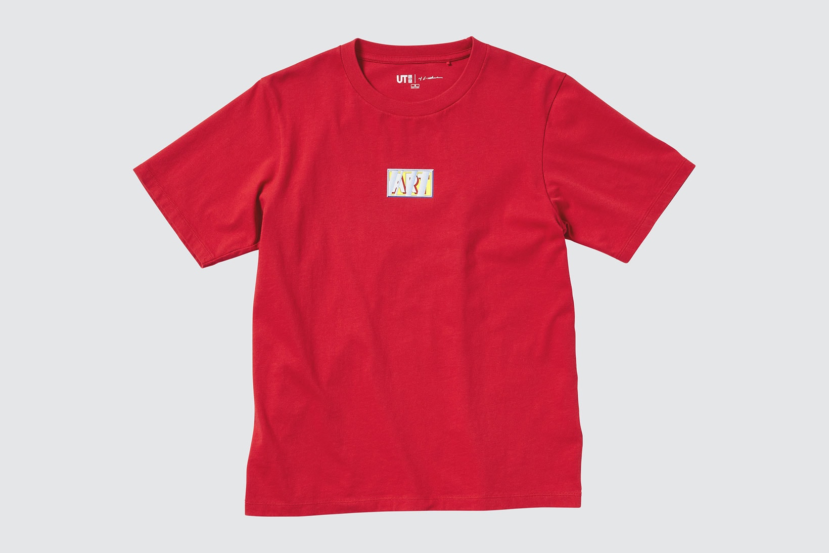 uniqlo ut roy lichtenstein american pop art collaboration t-shirts red tee