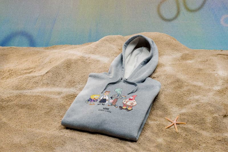 vans sandy liang spongebob squarepants nickelodeon apparel hoodie