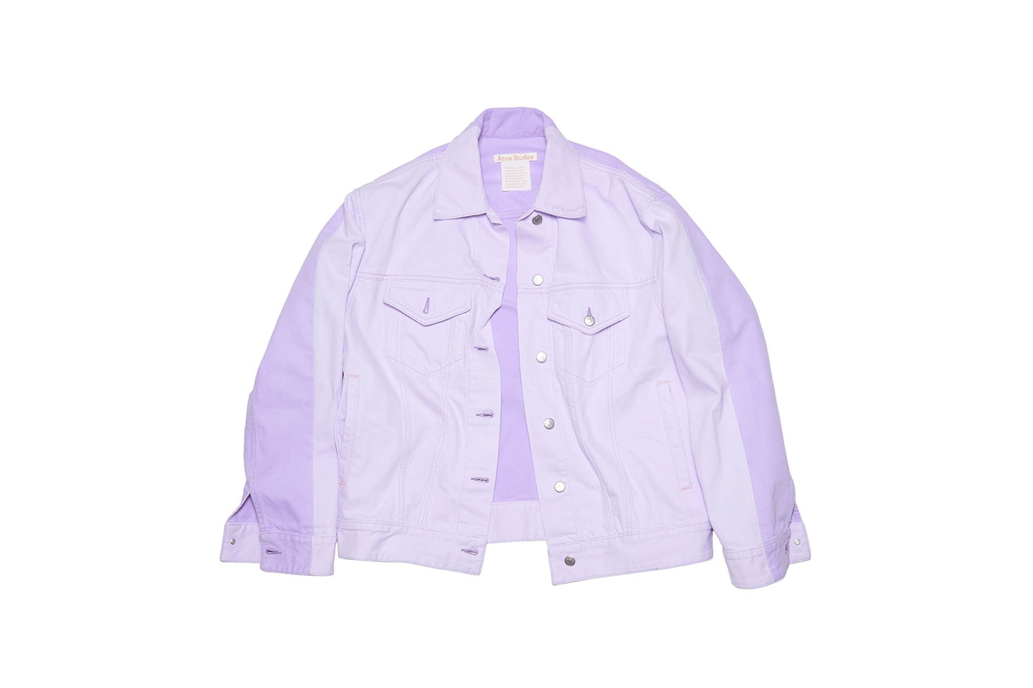 Acne Studios Season 4 Repurposed Fabrics Pieces Dresses Jackets Jeans Pants Shirts T-Shirts Purple Denim Patterns Florals
