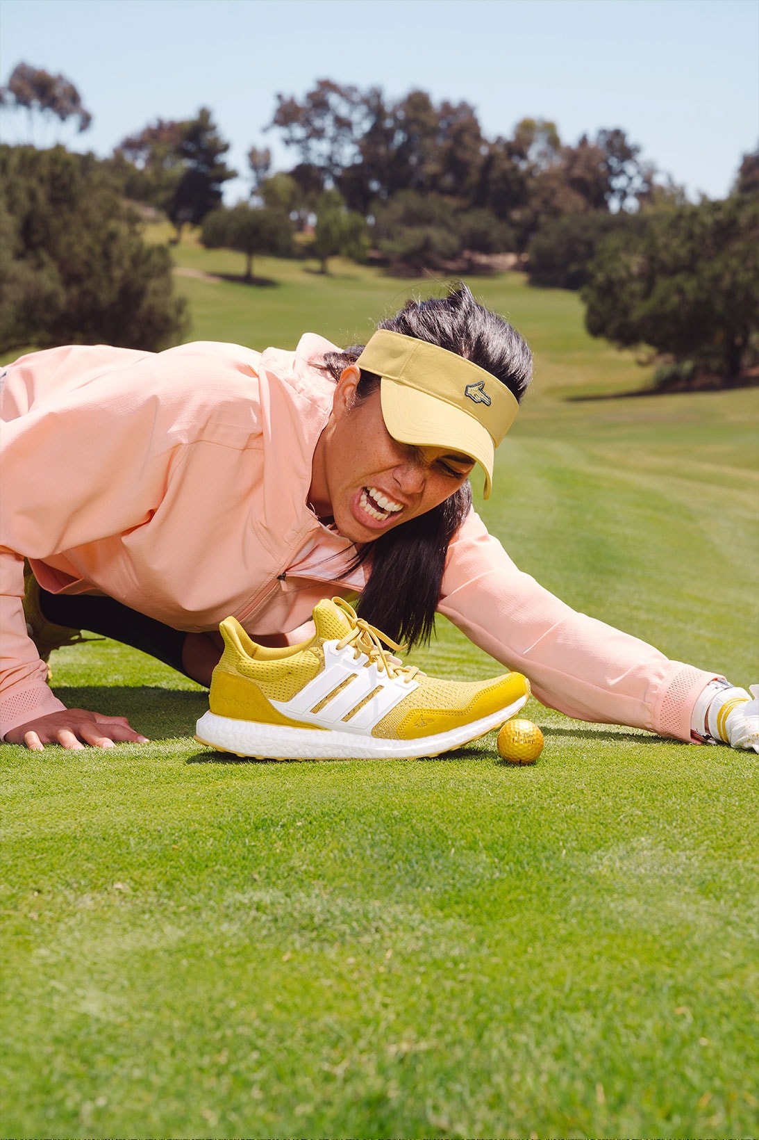 adidas golf extra butter happy gilmore collaboration ultraboost 1.0