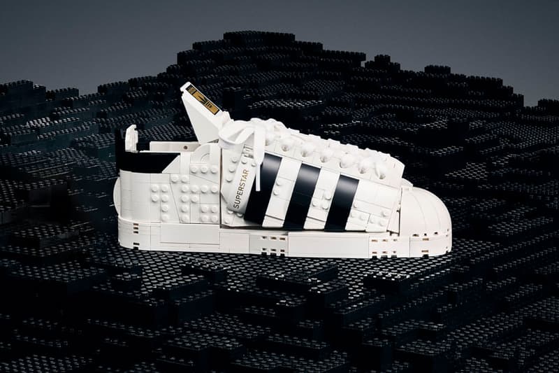 adidas originals lego superstar sneakers collaboration 10282 block model