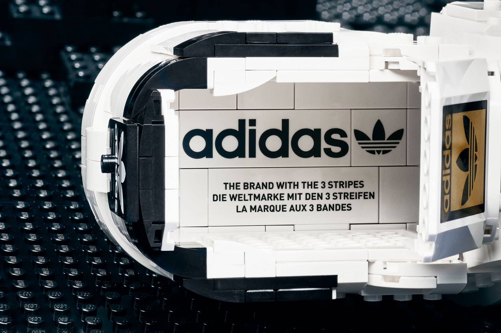 adidas originals lego superstar sneakers collaboration 10282 model block logo