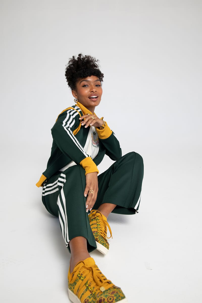 yara shahidi adidas tracksuit