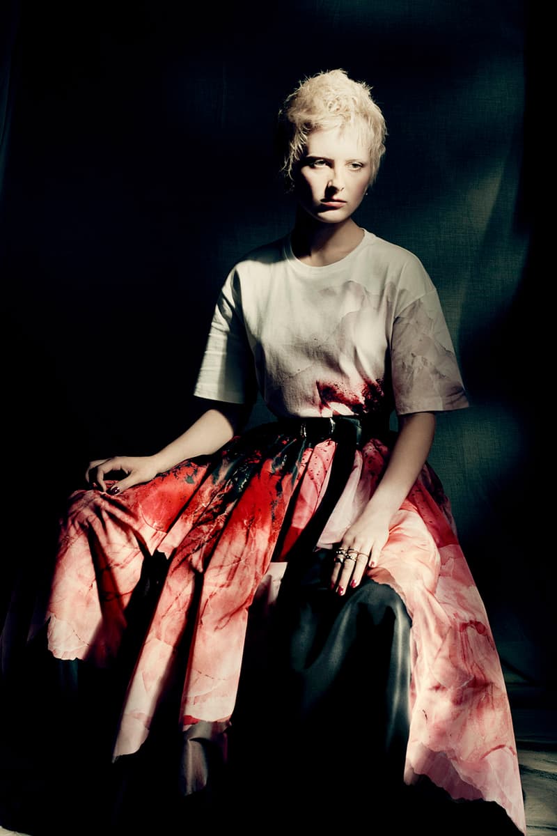 Alexander McQueen Anemones FW21 Womenswear Collection Sarah Burton Paolo Roversi Campaign