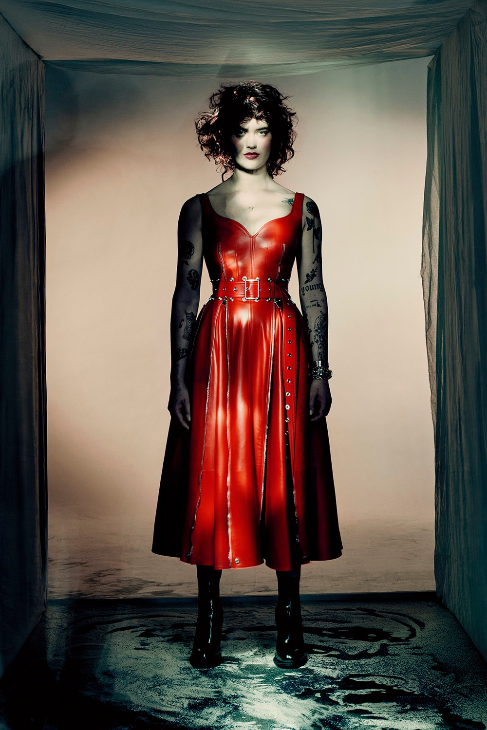 Alexander McQueen Anemones FW21 Womenswear Collection Sarah Burton Paolo Roversi Campaign