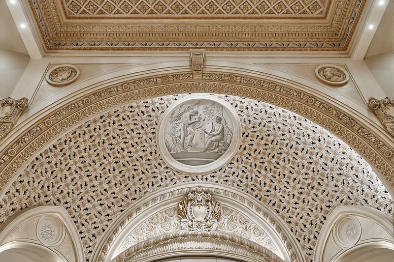 apple tower theatre downtown los angeles la store interior dome