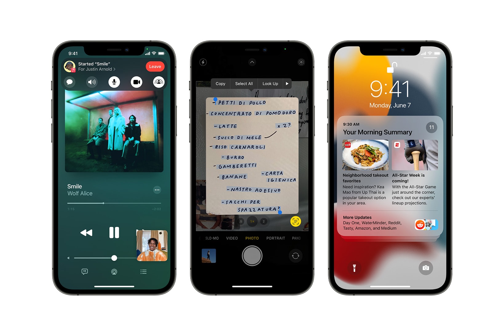 Apple iOS 15 iPhone Features