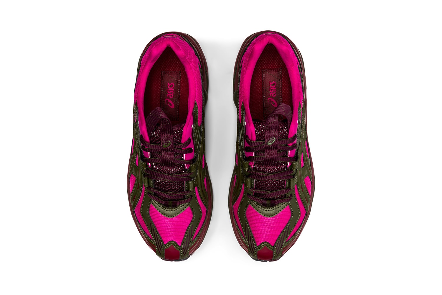 ASICS Unveils FB1-S GEL-PRELEUS Women's Silhouette Sneaker Footwear Purple Pink
